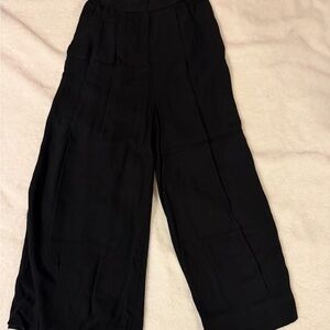 Pull&Bear Classic Black Trousers